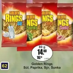 Adam Golden Rings Sůl, Paprika, Sýr, Šunka nabídka