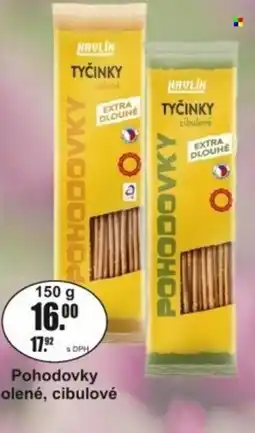 Adam Pohodovky solené, cibulové nabídka