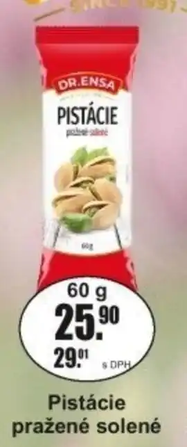 Adam DR.ENSA Pistácie pražené solené nabídka