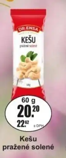 Adam DR.ENSA Kešu pražené solené nabídka