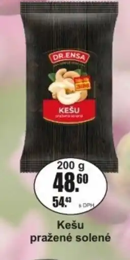 Adam DR.ENSA Kešu pražené solené nabídka
