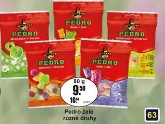 Adam Pedro želé nabídka