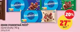 Penny Market Orion studentská pečeť nabídka