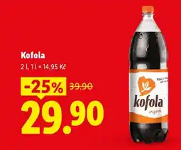 Lidl Kofola nabídka