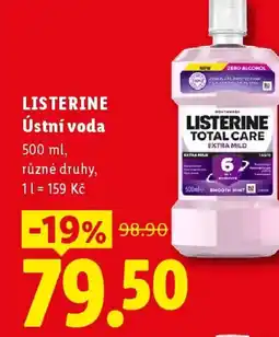 Lidl LISTERINE Ústní voda nabídka