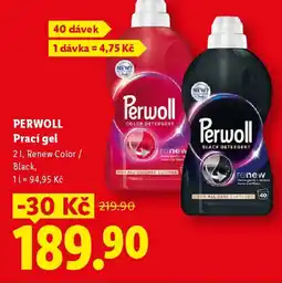 Lidl PERWOLL Prací gel nabídka