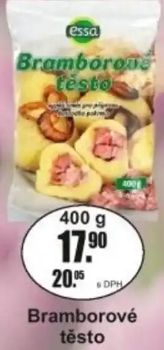 Adam Essa Bramborové těsto nabídka