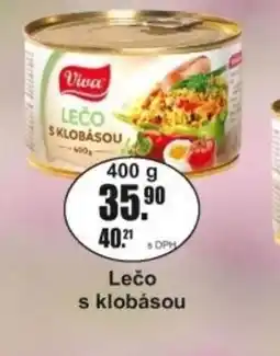 Adam Viva Lečo s klobásou nabídka