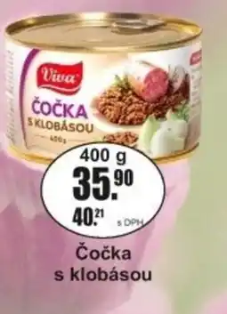 Adam Viva Čočka s klobásou nabídka