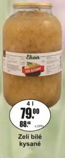 Adam Zelí bílé kysané nabídka
