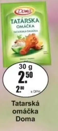 Adam Tatarská omáčka Doma nabídka