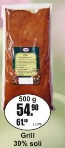 Adam Grill 30% soli nabídka