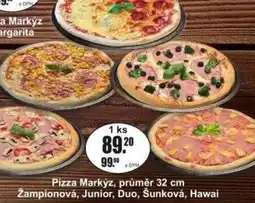 Adam Pizza Markýz, průměr 32 cm Žampionová, Junior, Duo, Šunková, Hawai nabídka