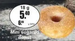 Adam Mini sugared donut nabídka