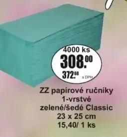 Adam ZZ papírové ručníky nabídka