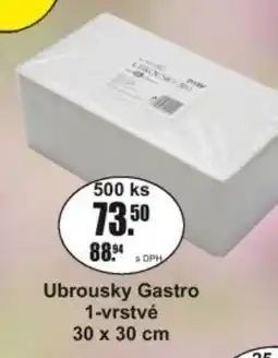 Adam Ubrousky Gastro nabídka