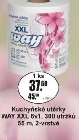 Adam Kuchyňské utěrky WAY XXL 6v1 nabídka