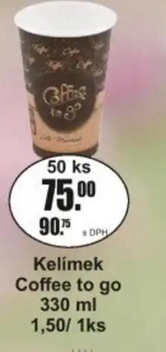 Adam Kelímek Coffee to go nabídka