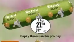 Adam Papky Kuřecí salám pro psy nabídka