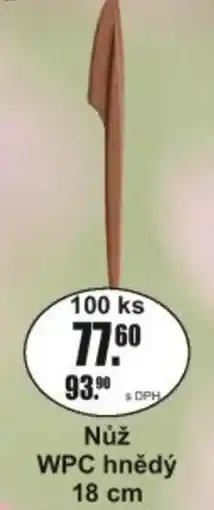 Adam Nůž WPC hnědý 18 cm nabídka