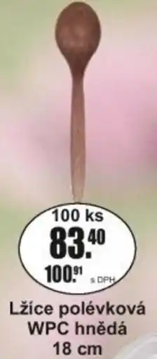 Adam Lžíce polévková WPC hnědá 18 cm nabídka