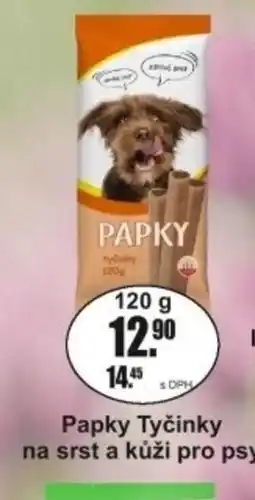 Adam Papky Tyčinky na srst a kůži pro psy nabídka