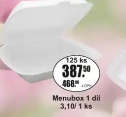 Adam Menubox 1 díl nabídka
