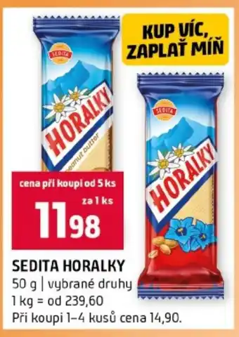 Terno Sedita horalky nabídka