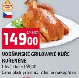 Terno Vodňanské grilované kuře kořeněné nabídka