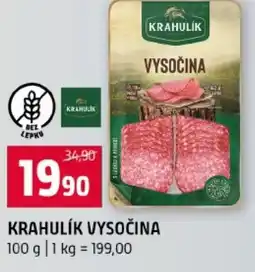Terno Krahulík vysočina nabídka