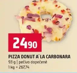 Terno Pizza donut a la carbonara nabídka