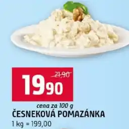 Terno Česneková pomazánka nabídka