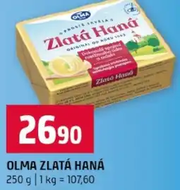 Terno Olma zlatá haná nabídka