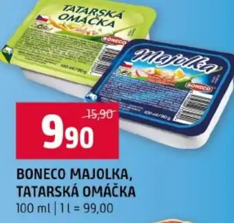 Terno Boneco majolka, tatarská omáčka nabídka