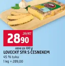 Terno Lovecký sýr s česnekem nabídka