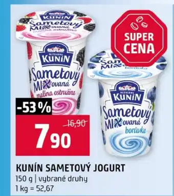Terno Kunín sametový jogurt nabídka