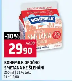Terno Bohemilk opočno smetana ke šlehání nabídka