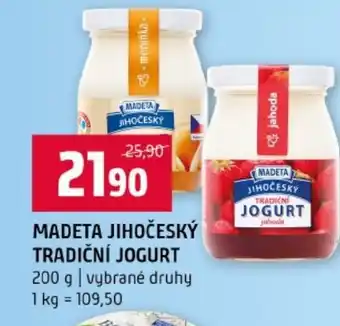 Terno Madeta jihočeský tradiční jogurt nabídka