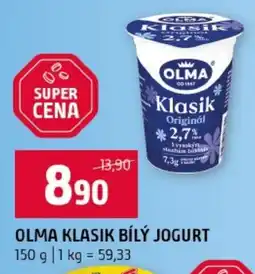 Terno Olma klasik bílý jogurt nabídka
