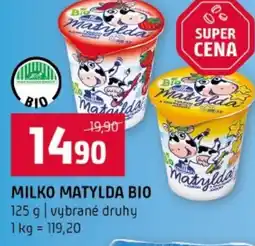 Terno Milko matylda bio nabídka