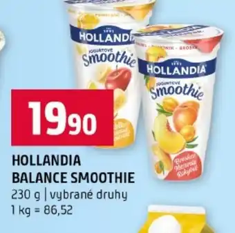 Terno Hollandia balance smoothie nabídka