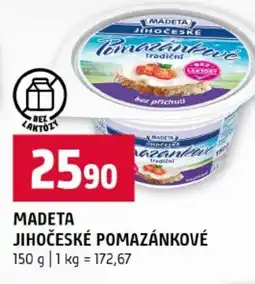Terno Madeta jihočeské pomazánkové nabídka