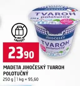 Terno Madeta jihočeský tvaroh polotučný nabídka