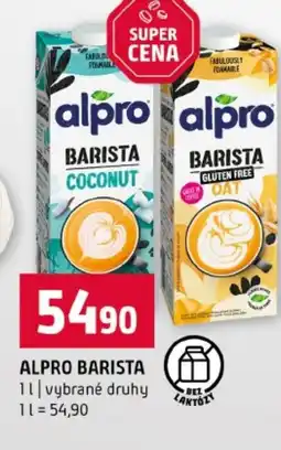 Terno Alpro barista nabídka