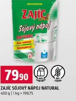 Terno Zajíc sójový nápoj natural nabídka