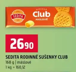 Terno Sedita rodinné sušenky club nabídka