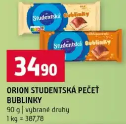 Terno Orion studentská pečeť bublinky nabídka