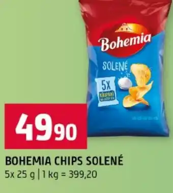 Terno Bohemia chips solené nabídka