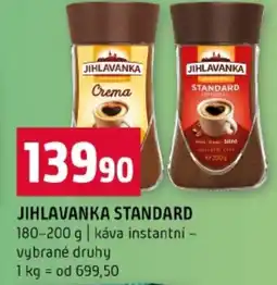 Terno Jihlavanka standard nabídka