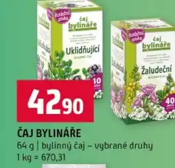 Terno Čaj bylináře nabídka